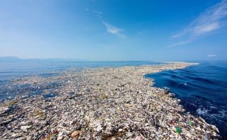 Остров пластика в тихом океане