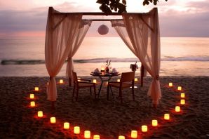 Романтическое свидание на пляже