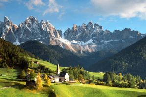 Горы в европе альпы