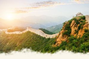 Великая китайская стена сверху
