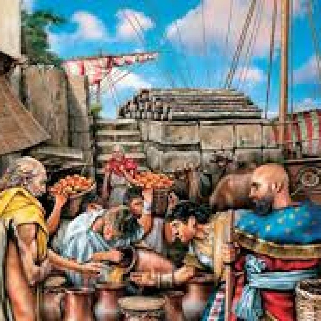 Жизнь древней финикии. Древняя Финикия иллюстрации. Торговцы древней Финикии. Финикия люди.