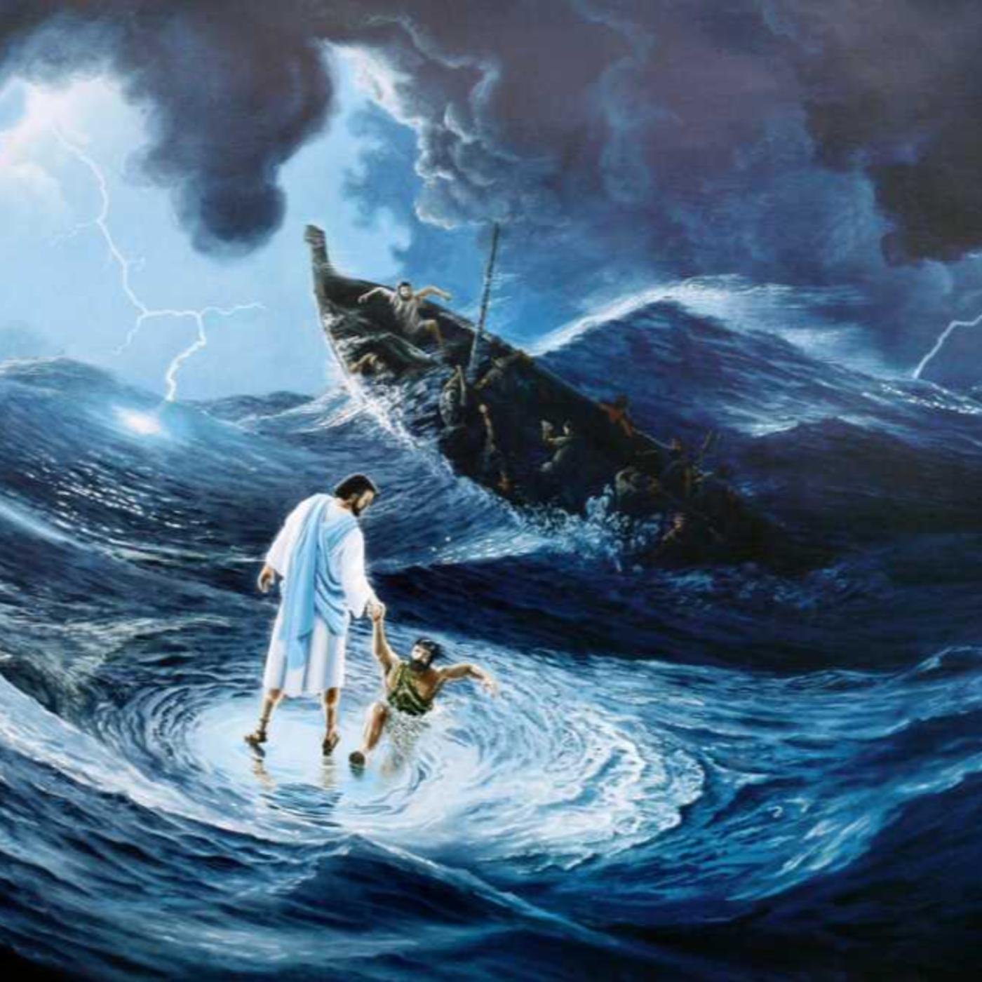 Пошел по воду. Акиана Крамарик Иисус Христос. Идет по воде. Иисус идет по воде. Ииссиисус идущий по воде.