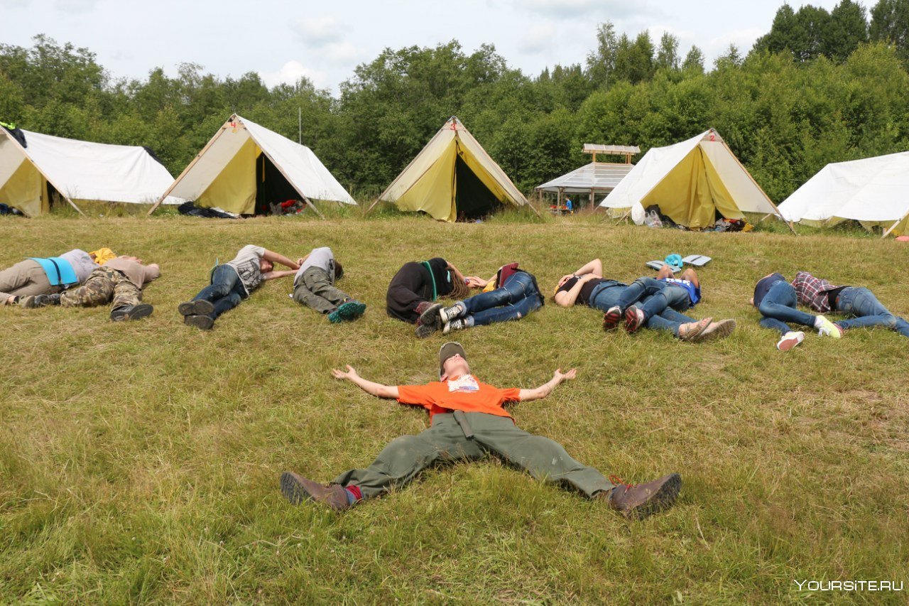 Организация палаточного лагеря