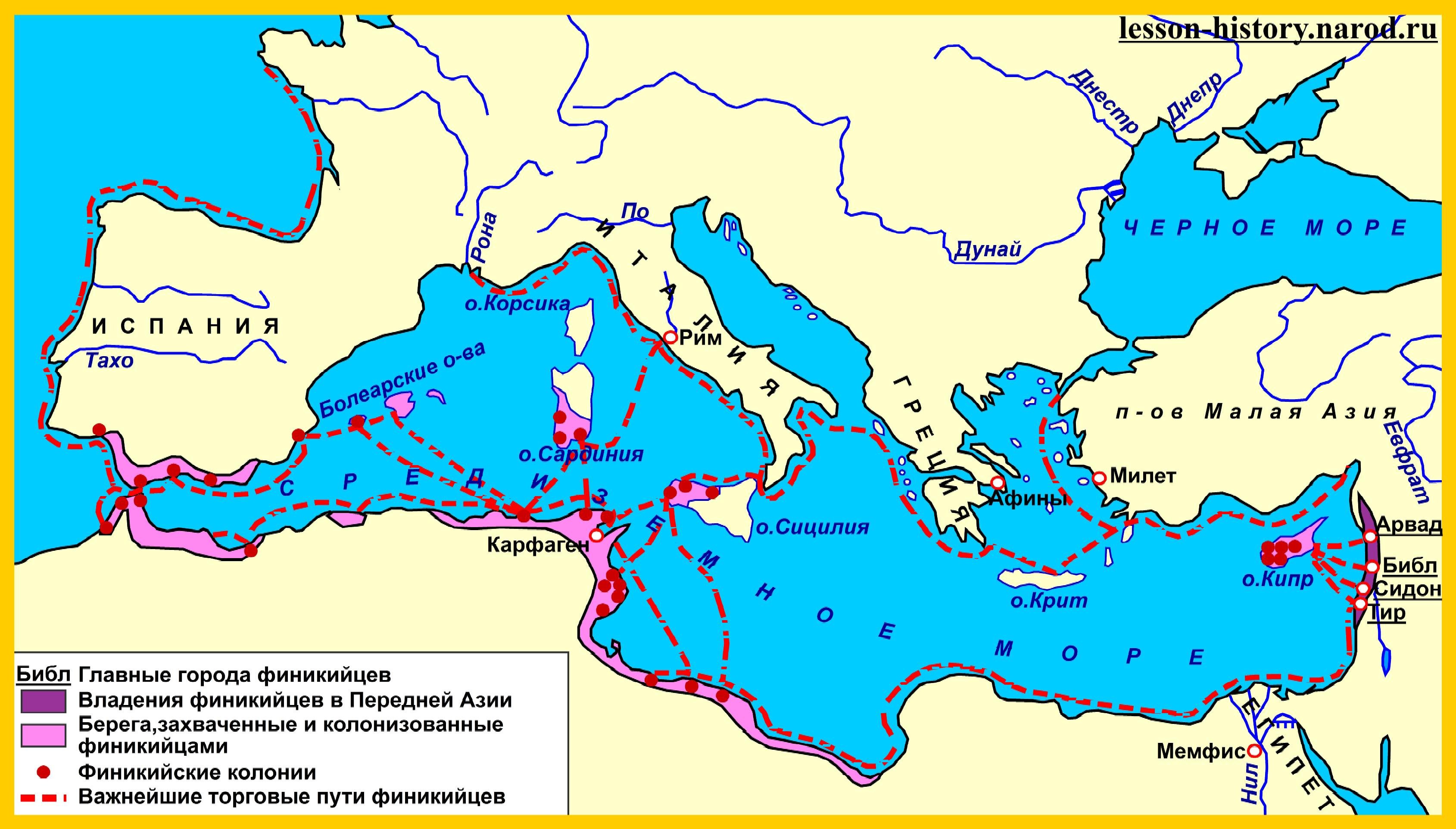 Где находится библ на карте. Древняя Финикия финикийские колонии. Карта Финикии в древности. Средиземное море финикийские колонии. Греческие колонии в Средиземном море карта.