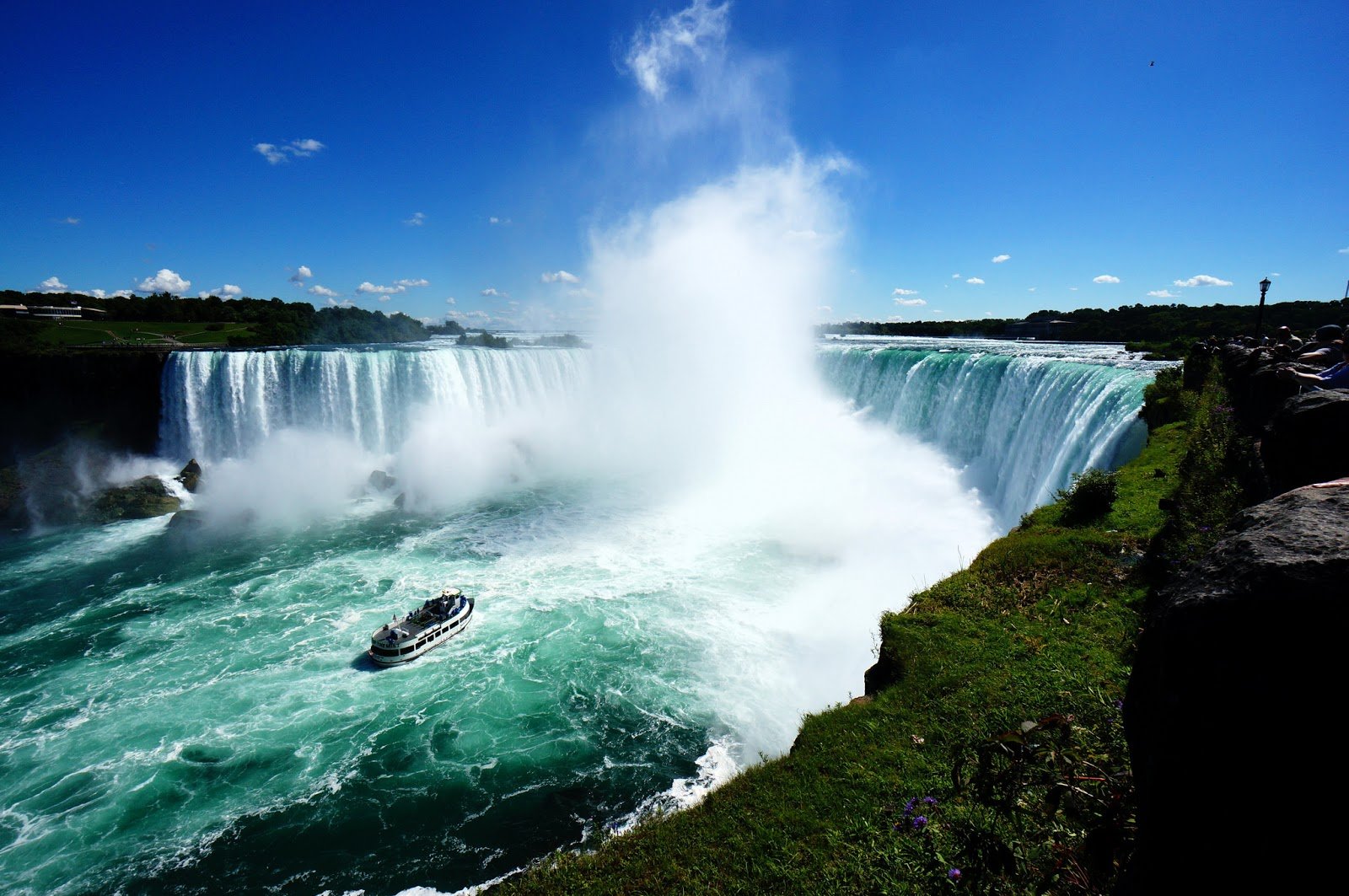 Какие водопады располагаются в северной америке. Водопад Хорсшу-Фолс. Ниагарский водопад Канада. Ниагарский водопад подкова. Канада водопад Ниагара подкова.