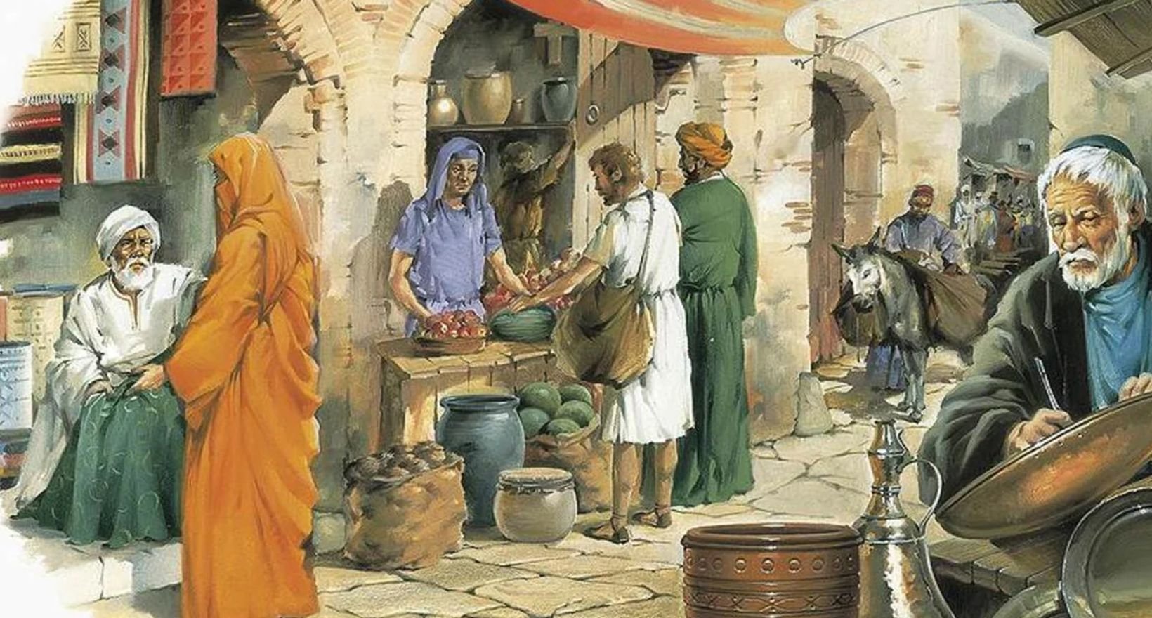 Старо древнее время. Восточный базар 18 века. Ремесла и торговля Африки в средневековье. Торговля в средние века. Древние торговцы.