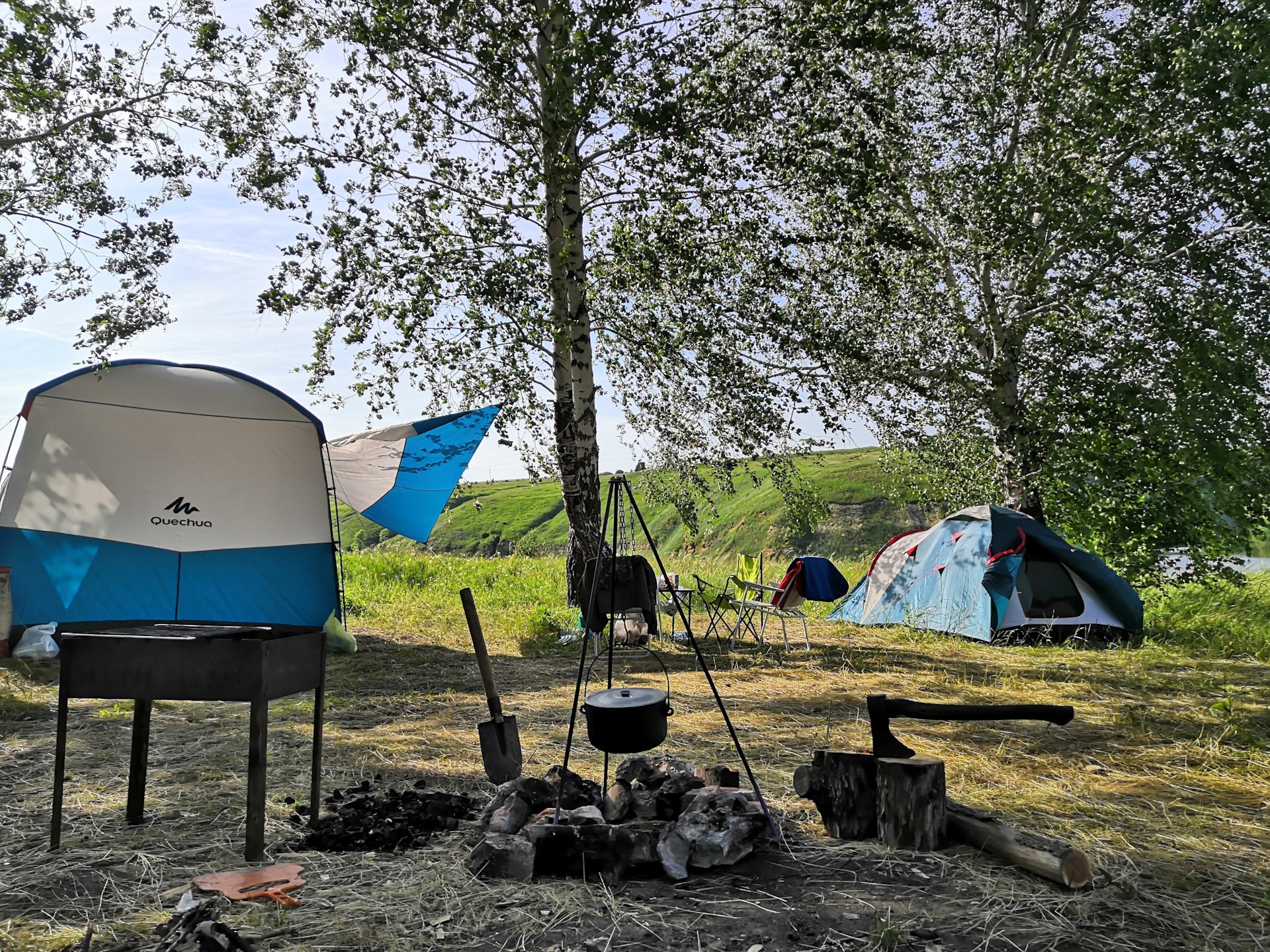 Russian camping