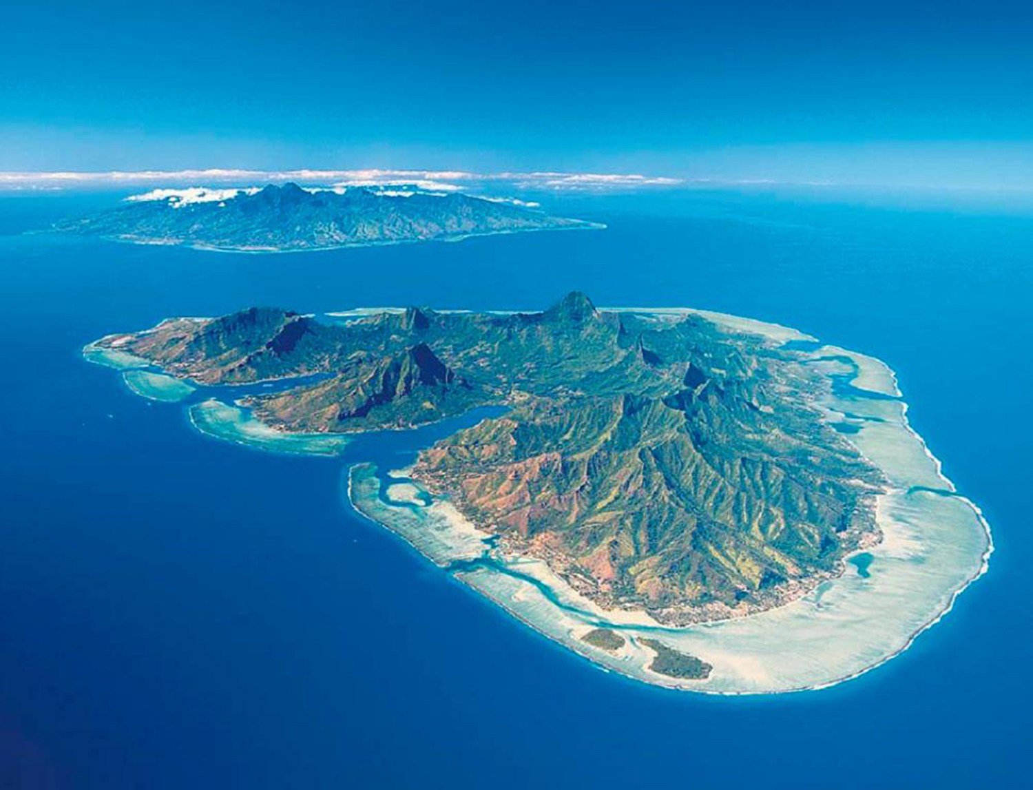 На тихом океане находится город. Полинезия Таити. Муреа Таити. Остров Муреа. Муреа французская Полинезия.