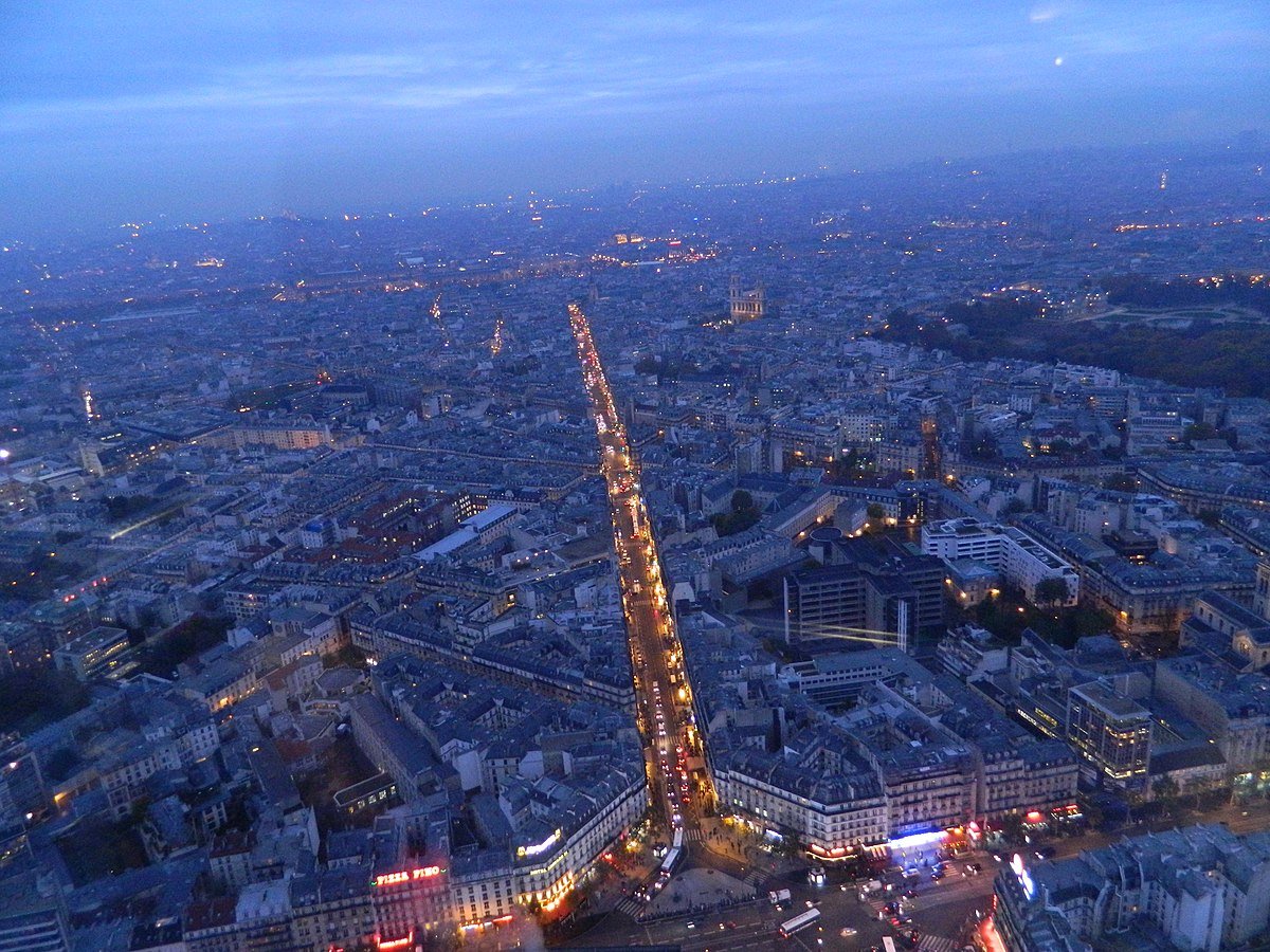 Башня монпарнас в париже